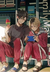 Kenma and kuroo
