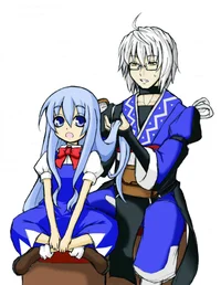 Rinnosuke and Cirno