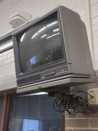 Mounted TV