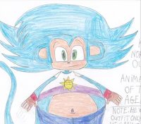 King The Blue Monkey