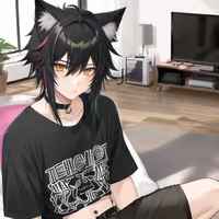 Goth catboy