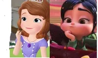 Sofia and Vanellope