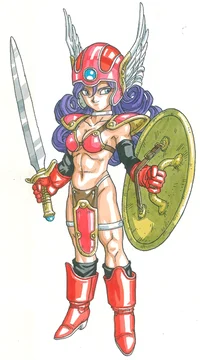 Female Warrior -DQ3-