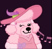 Pink poodle 