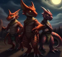 Strange Kobold Trio