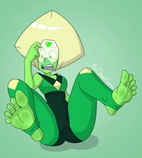 Bigfooted Peridot