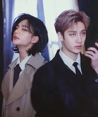 Bangchan and hyunjin