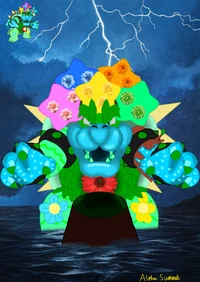 Giant Nature Bowser