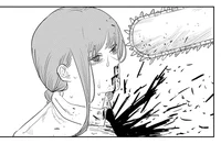 Defeated Makima