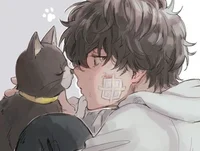 Poor cat boy