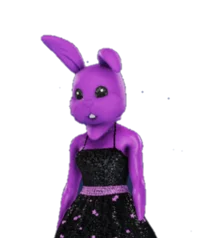 Purple bunny 