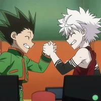 Killua and Gon 