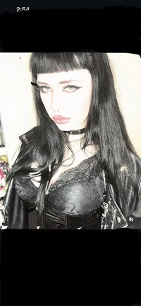 Goth woman