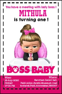 Boss Baby MiTHULA