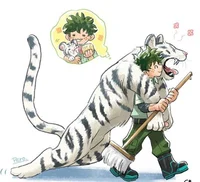 Deku in the zoo