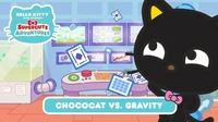 Chococat vs gravity 