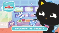 Chococat vs gravity 