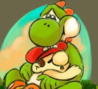 Yoshi and Baby Mario