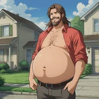 Big belly neighbor