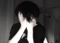 Creepy emo boy freak