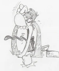 Rayman crying 