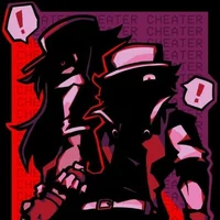 steven y glitchy red