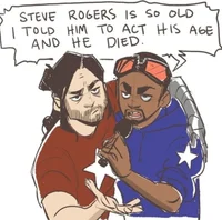 Sam and Bucky