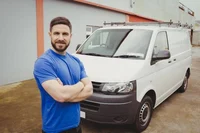 Man in a van