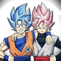 Goku and Goku Black