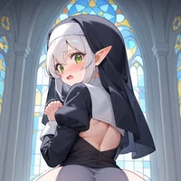 The Femboy Elven Nun