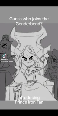 Mate prince iron fan