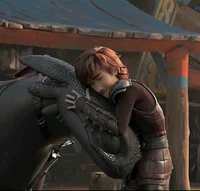 Hiccup and toothless