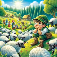 Sheep-Tending Child