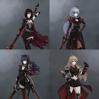 Grimmified Team RWBY