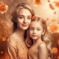 Mom and sister