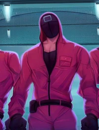 The Squid game guard