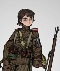 OC-Red Soldier -Fem-