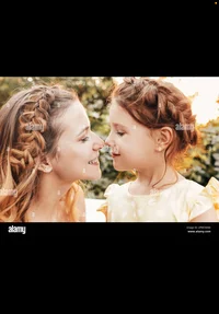 Mom and little sis