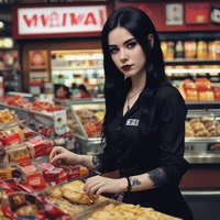 Wawa Goth Girl