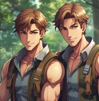 Alex and Kevin twins