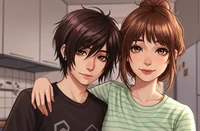 Wife And Teenage Son