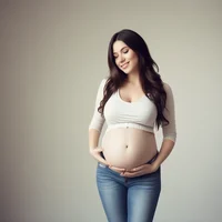 Pregnant girl