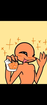 Orange RB Dino Gecko