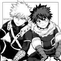 Izuku and katsuki