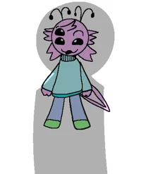 Berry the axolotl