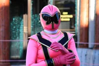 Pink power ranger