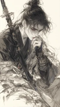 A wandering samurai
