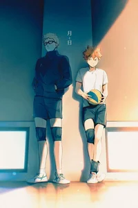 HAIKYUU AU TsukiHina