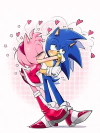 Amy Rose y Sonic