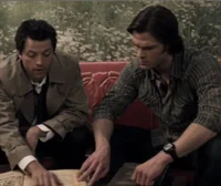 Sam and Castiel